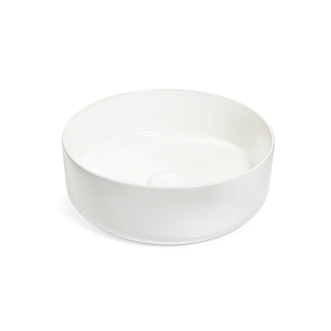 Oslo Round Circle Above Counter Ceramic Basin 360mm