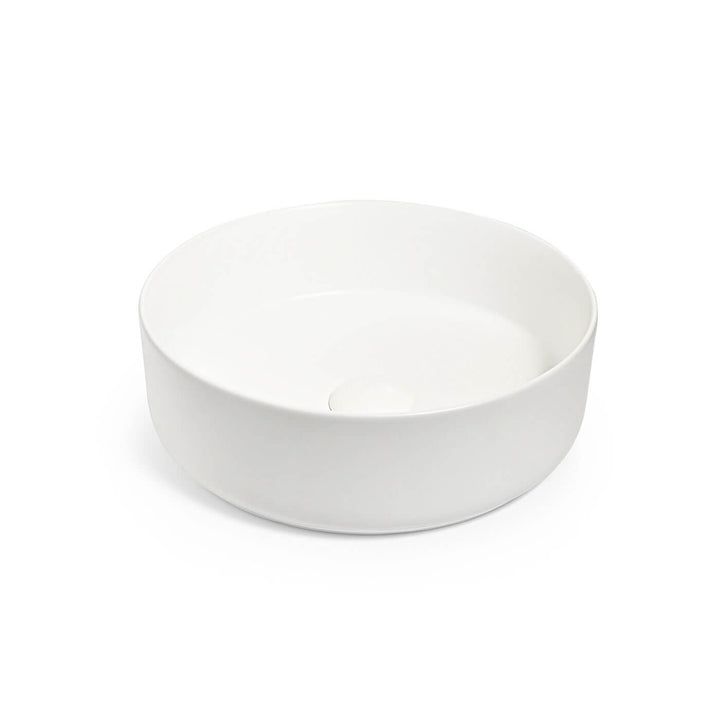 Oslo Round Circle Above Counter Ceramic Basin 360mm