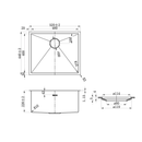 Bondi Fluted Laundry Cabinet Kit 1715mm