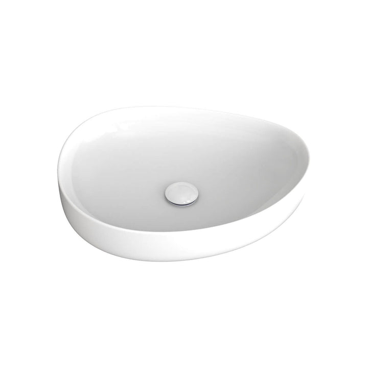 Pebble Mid Above Counter Basin 500x400mm