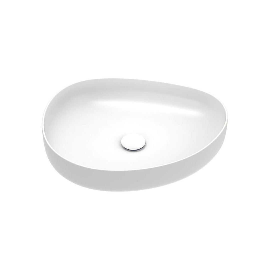 Pebble Mid Above Counter Basin 500x400mm