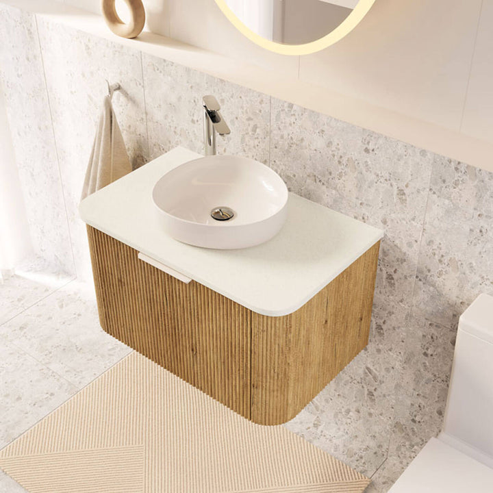 Pebble Small Above Counter Basin 400x395mm