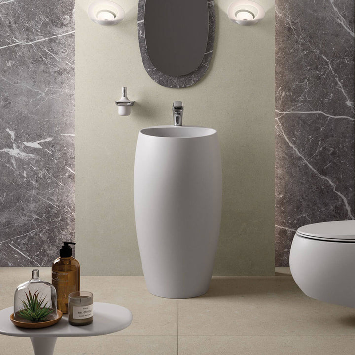 RAK Cloud Pedestal Ceramic Basin 900mm