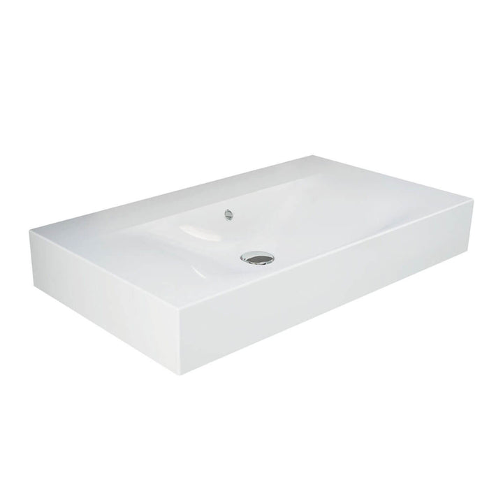 Des Wall Hung Ceramic Basin 610-1010mm