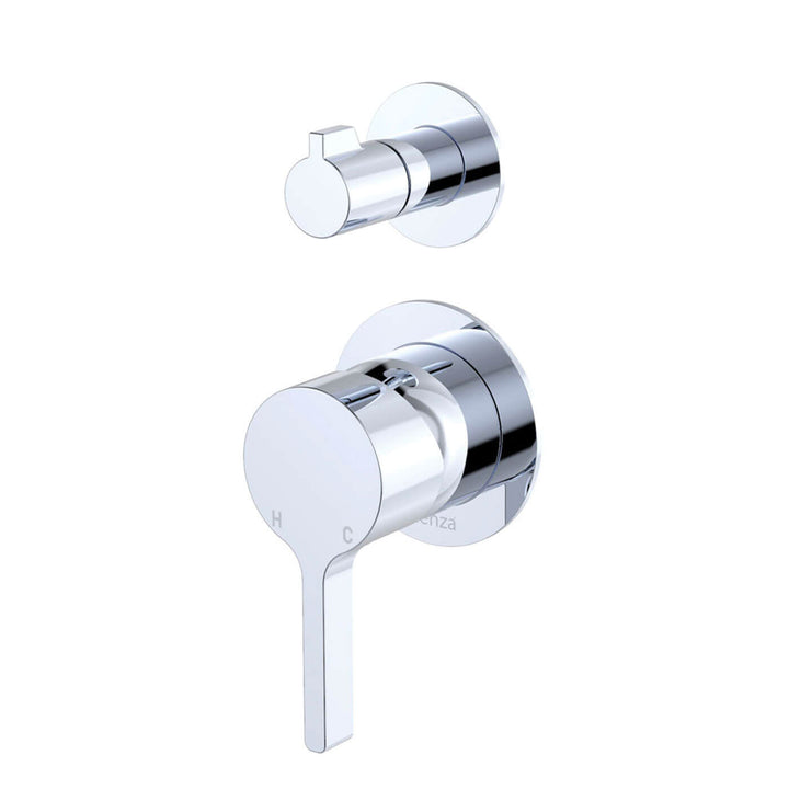 Sansa Slim Diverter Shower Wall Mixer