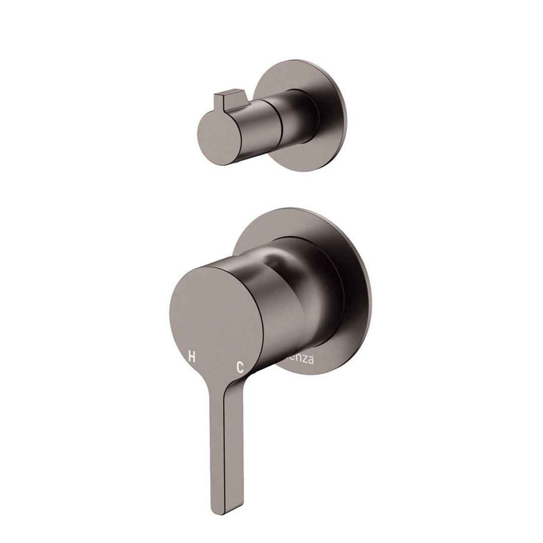 Sansa Slim Diverter Shower Wall Mixer