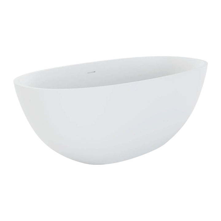 Sasso Freestanding Cast Stone Bathtub 1550-1650mm