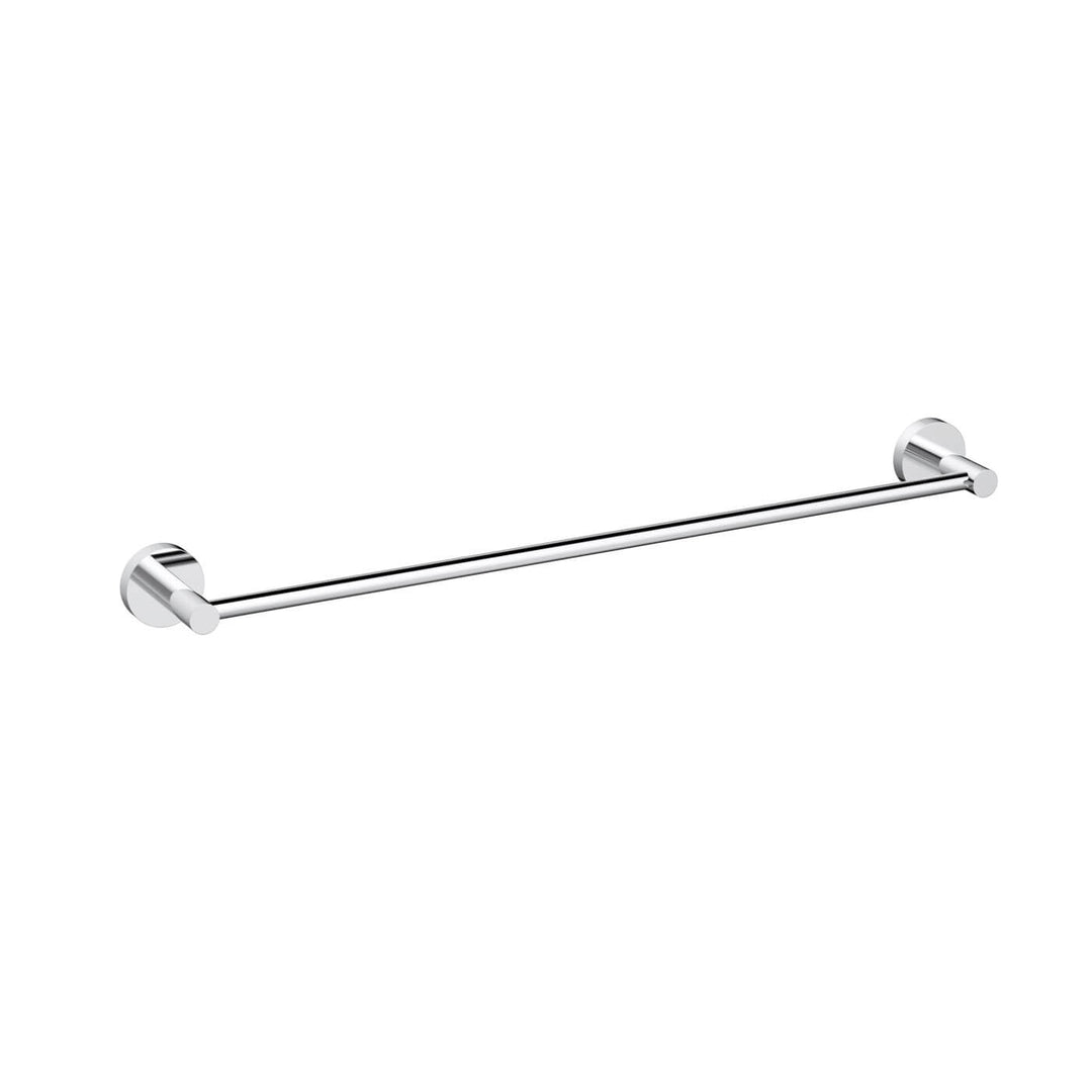 Slimline Stainless Steel Single Towel Rail 600-900mm