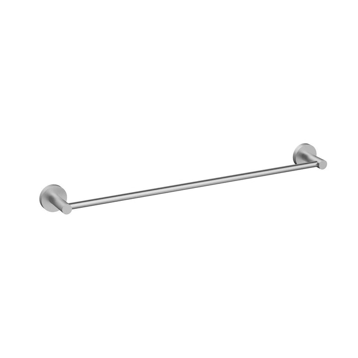 Slimline Stainless Steel Single Towel Rail 600-900mm