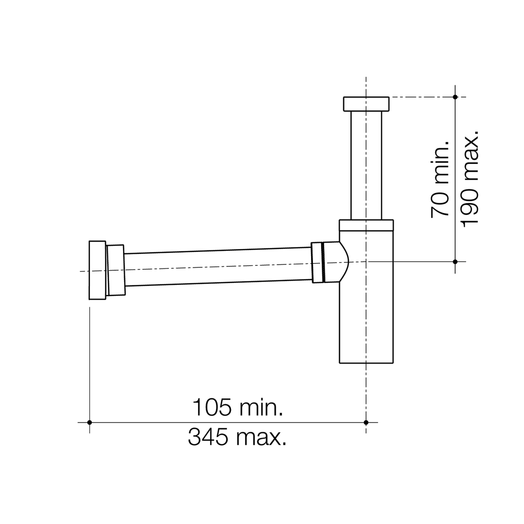 Urbane II 40mm Bottle Trap