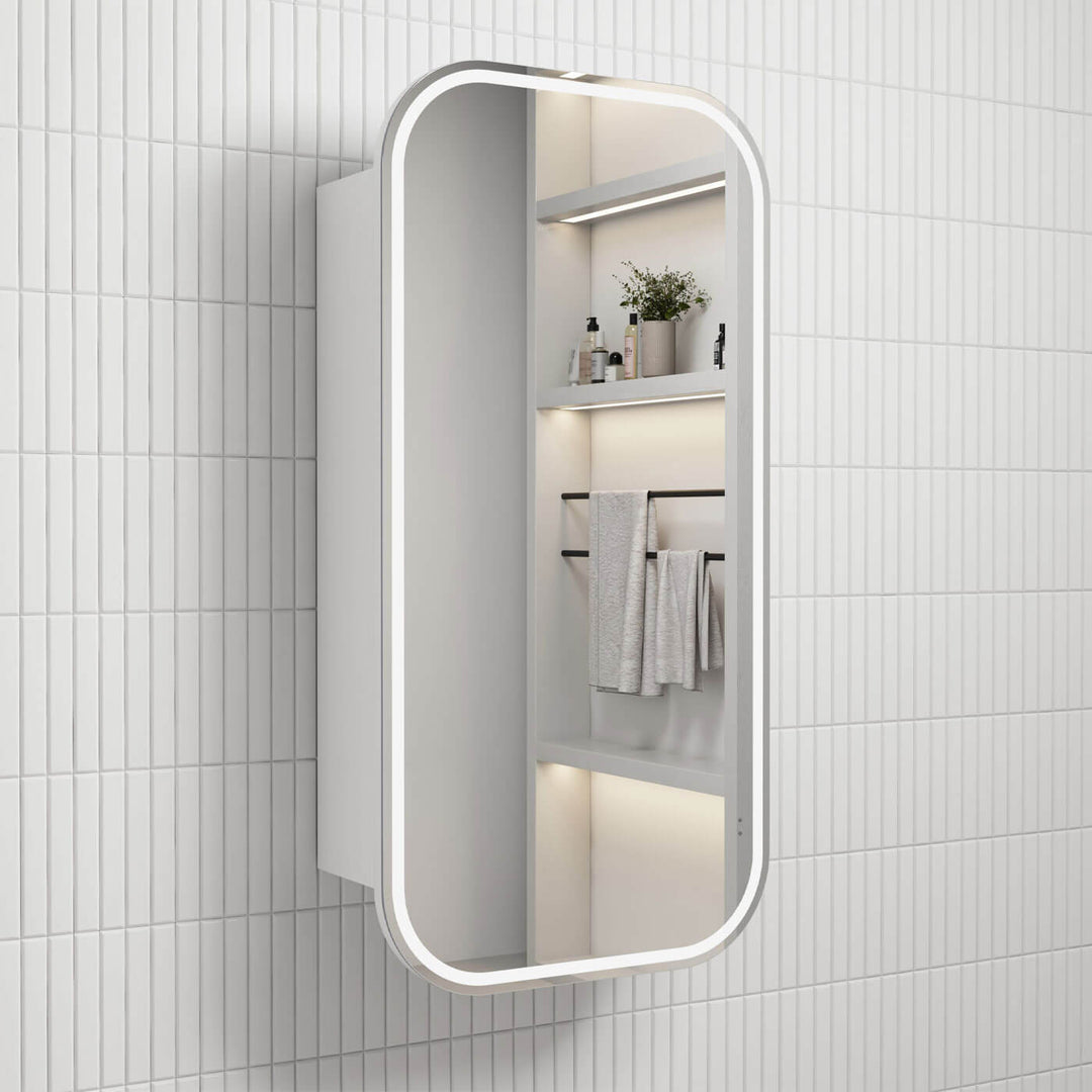 Vienna LED Mirror Shaving Cabinet 450x900mm