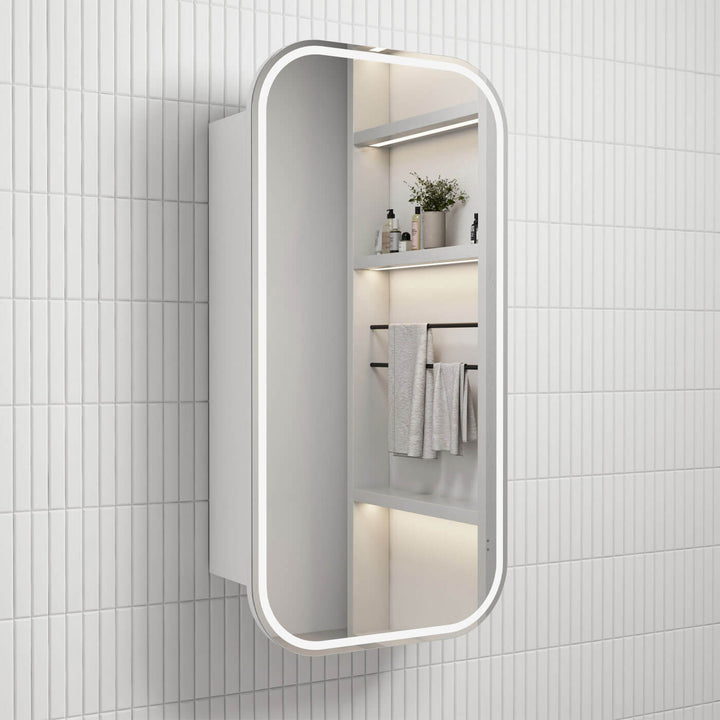 Vienna LED Mirror Shaving Cabinet 450x900mm