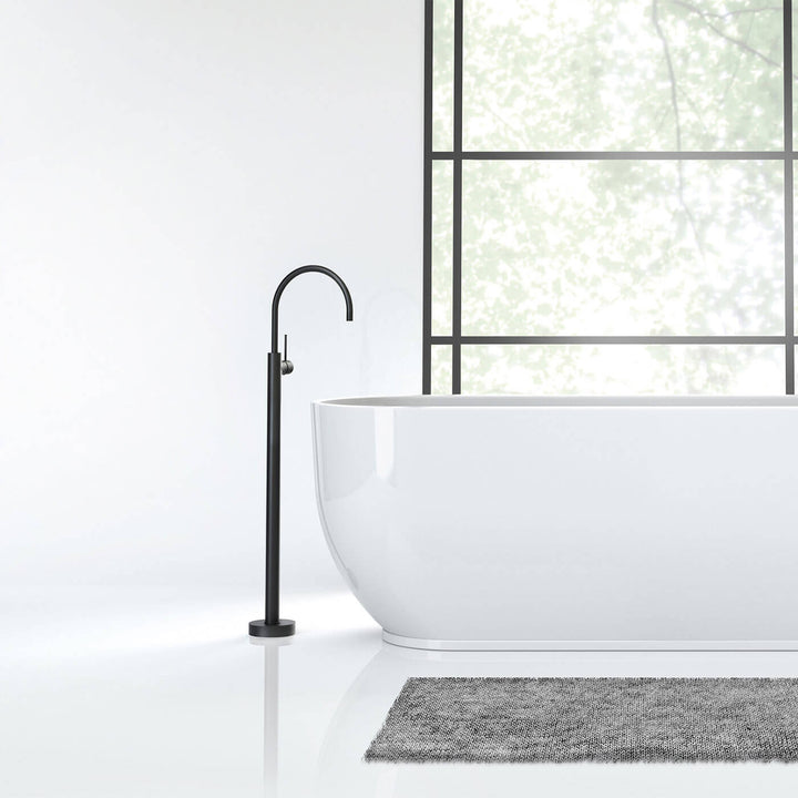 Vivid Slimline Floor Mounted Bathtub Spout