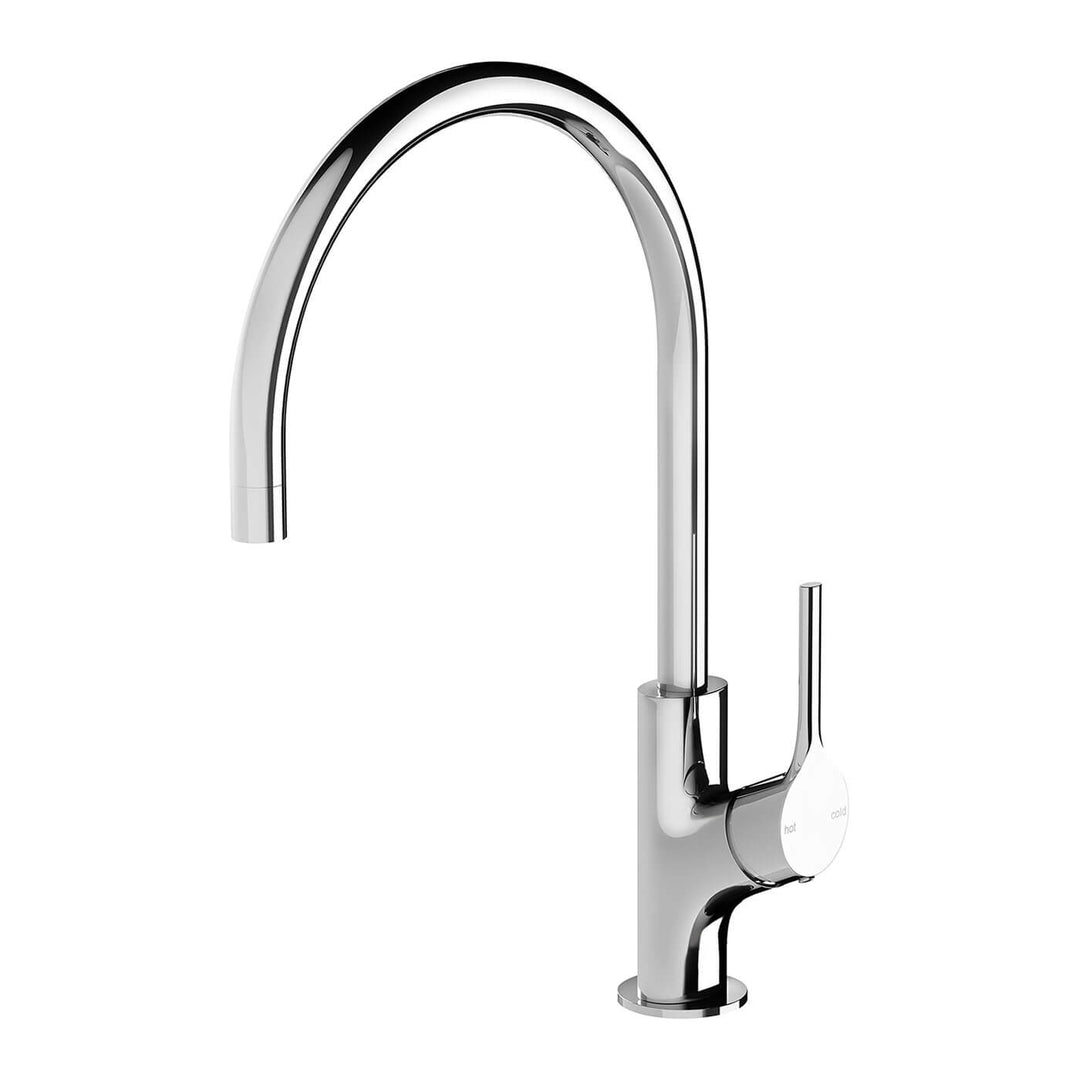 Vivid Slimline Oval Gooseneck Sink Mixer