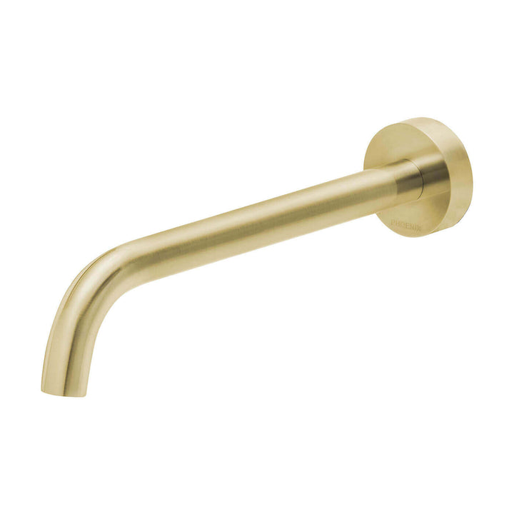 Vivid Slimline Curved Wall Spout 180-230mm