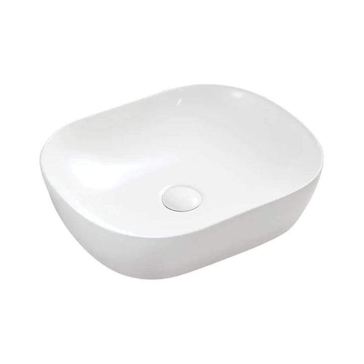 Oslo Above Counter Curved Rectangular Basin 505x405mm