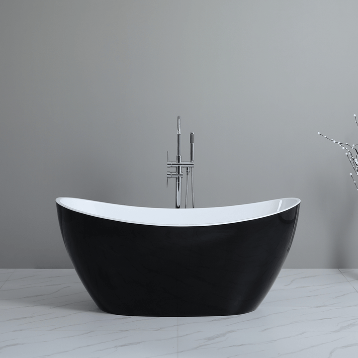 Ash Freestanding Bathtub High Back 1500-1660mm