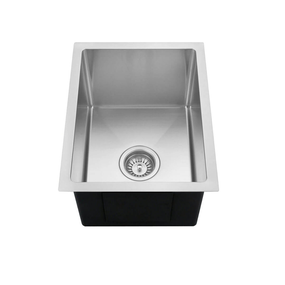 CLASSIC Handcrafted Single Bowl Stainless Steel Sink 250mm Deep