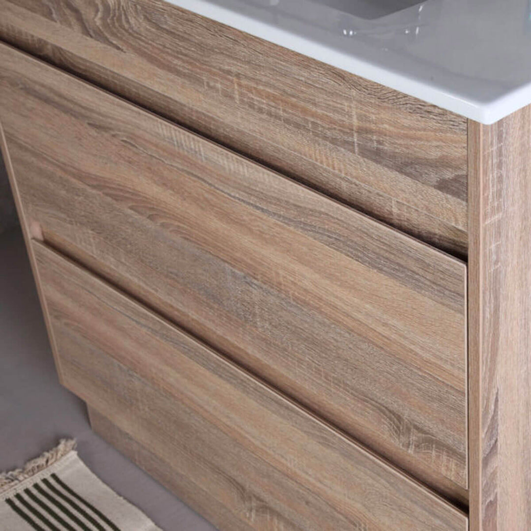 Leo Timber Drawers Only Floor Mounted Vanity (600-1500mm)