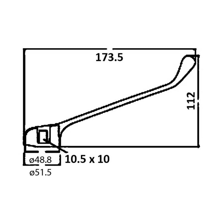 Disable Care DDA Short Basin Mixer