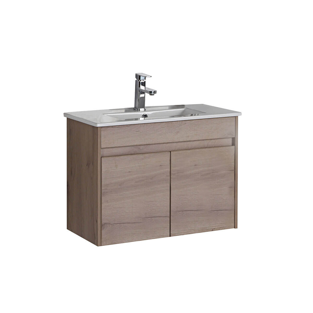 Emma Timber Soft-Close Wall Hung Vanity (600-900mm)