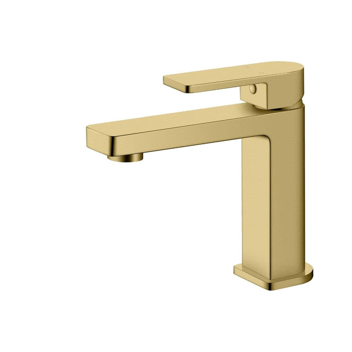 Flores Square Short Basin Mixer Tap