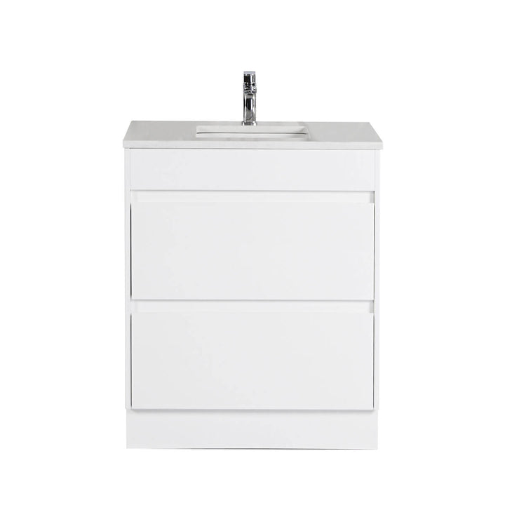 Leona White Drawers Only Floor Mounted Vanity (600-1800mm)