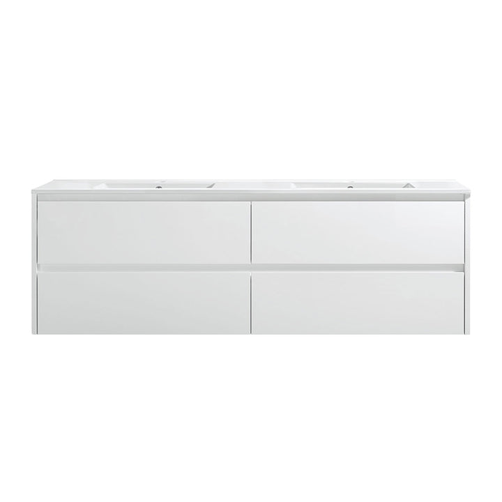 Leona White Drawers Only Wall Hung Vanity (600-1800mm)