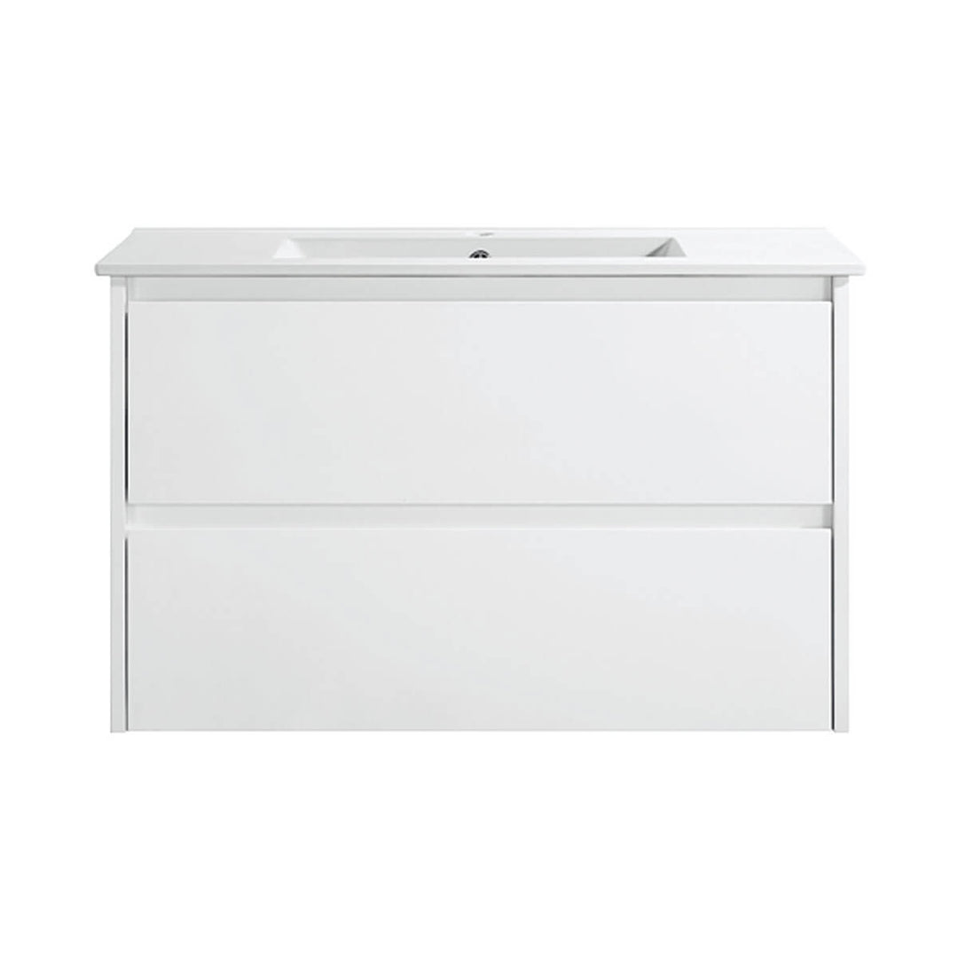 Leona White Drawers Only Wall Hung Vanity (600-1800mm)