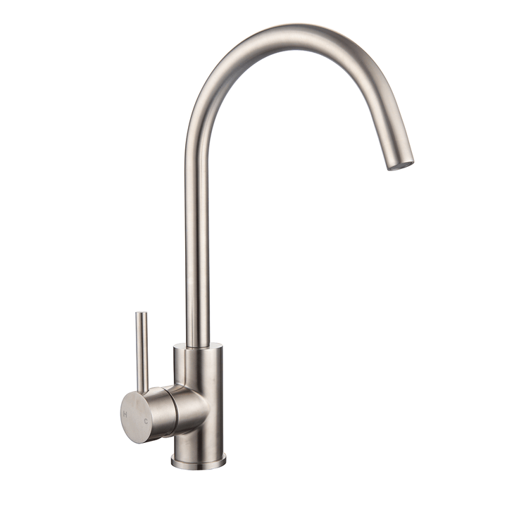 Leah Kitchen Laundry Gooseneck Sink Mixer