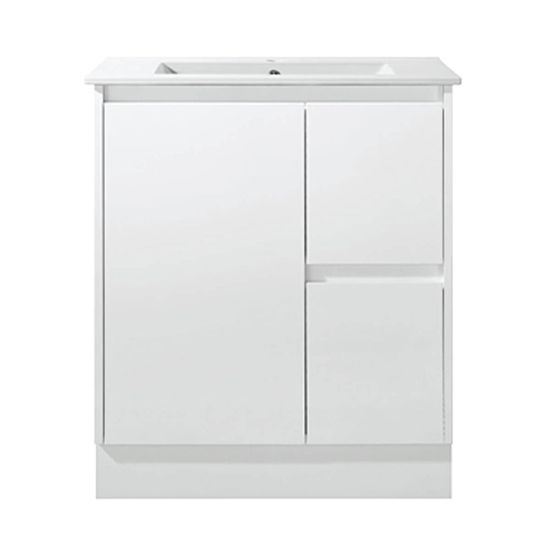 Limson White Soft-Close Floor Mounted Vanity (600-1500mm)