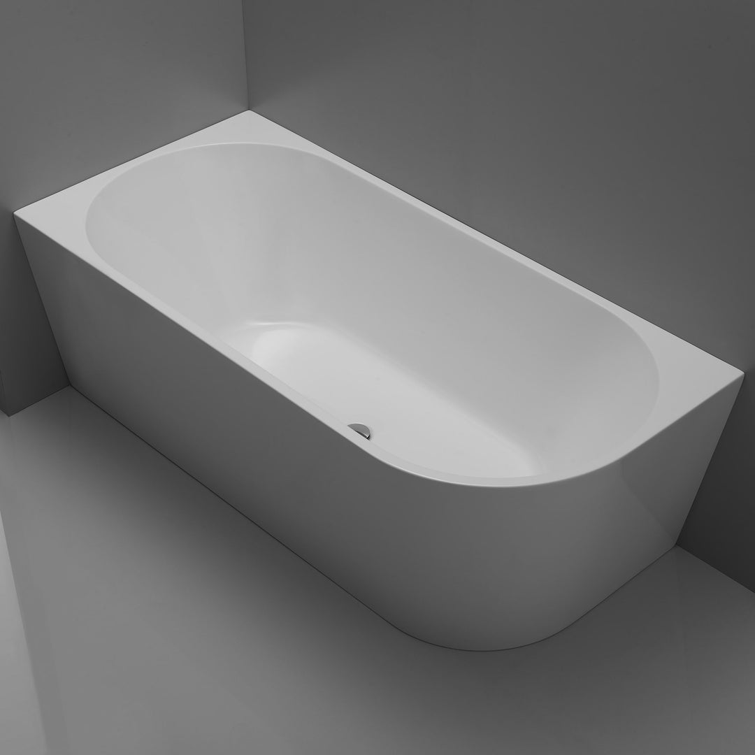 Milan Right/Left Corner Bathtub 1500-1700mm