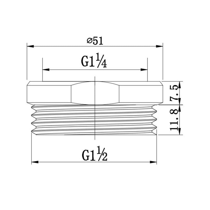 Marlo Bottle Trap 32mm Adaptor