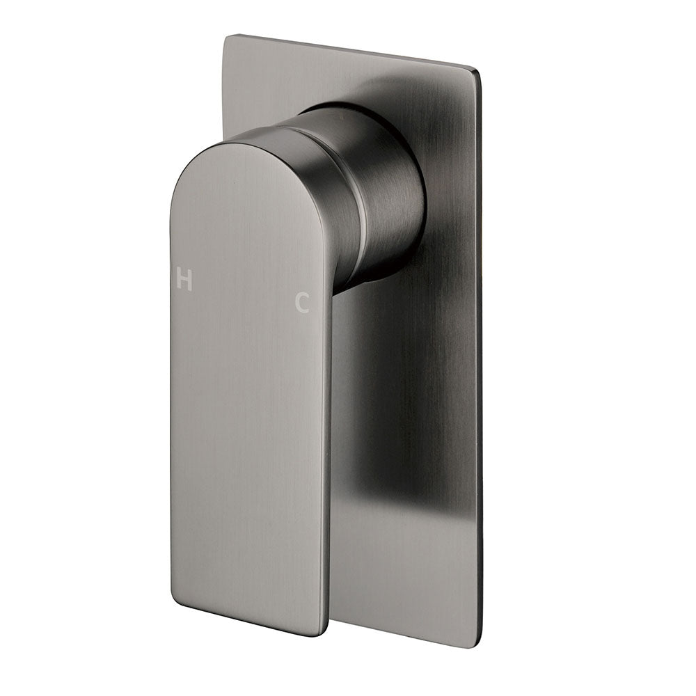 Milan Flat Edge Shower Wall Mixer