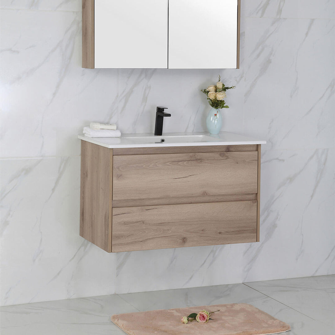 Paris Timber Drawers Only Wall Hung Vanity (600-1800mm)