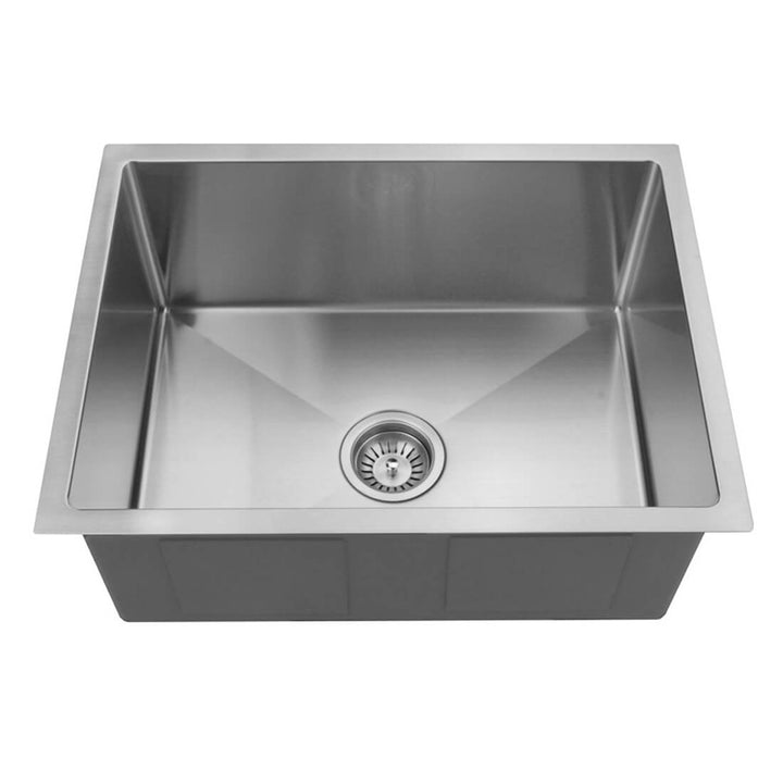 Roma Single Bowl Stainless Steel Sink 230mm Deep