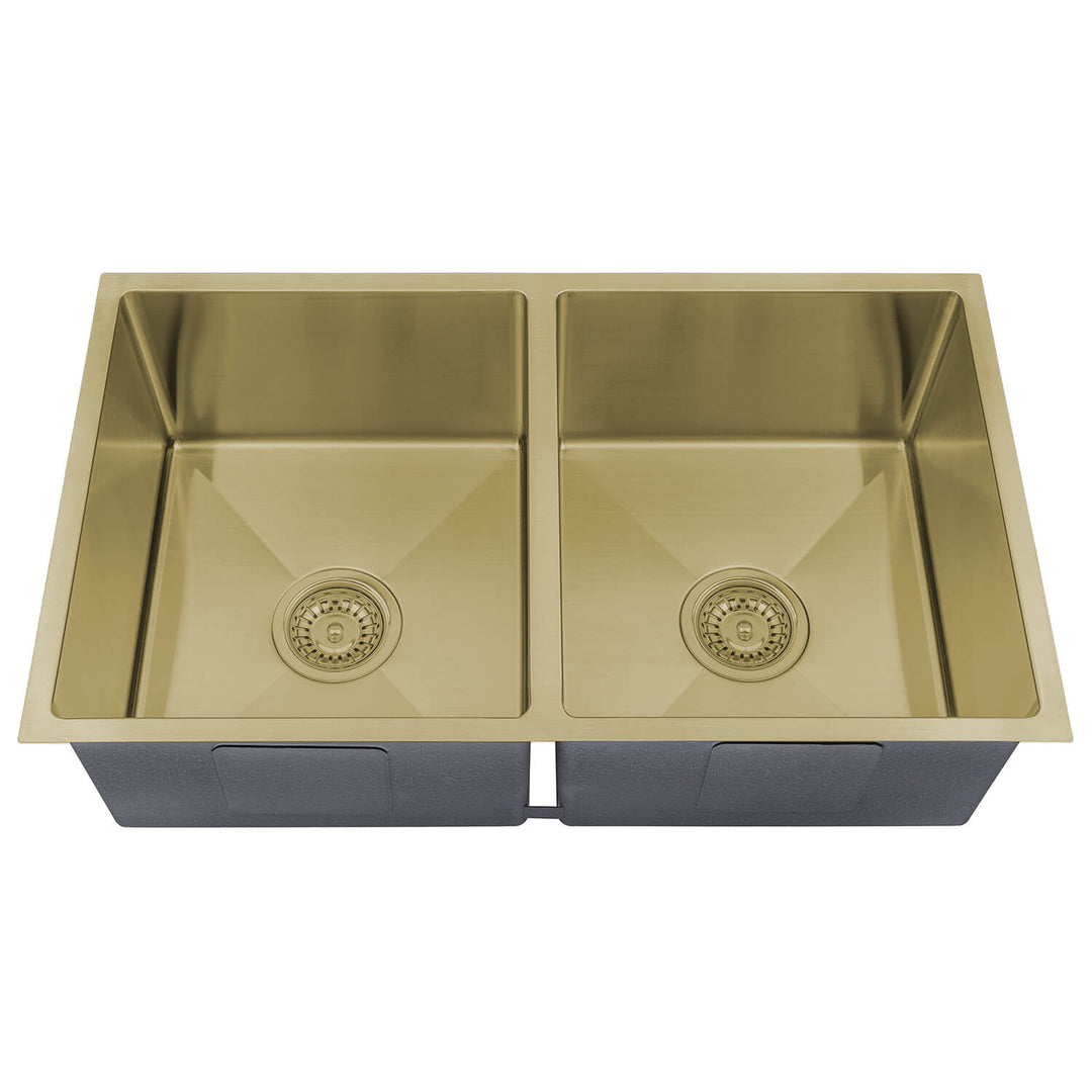 Roma Double Stainless Steel Sink 760x440x230mm