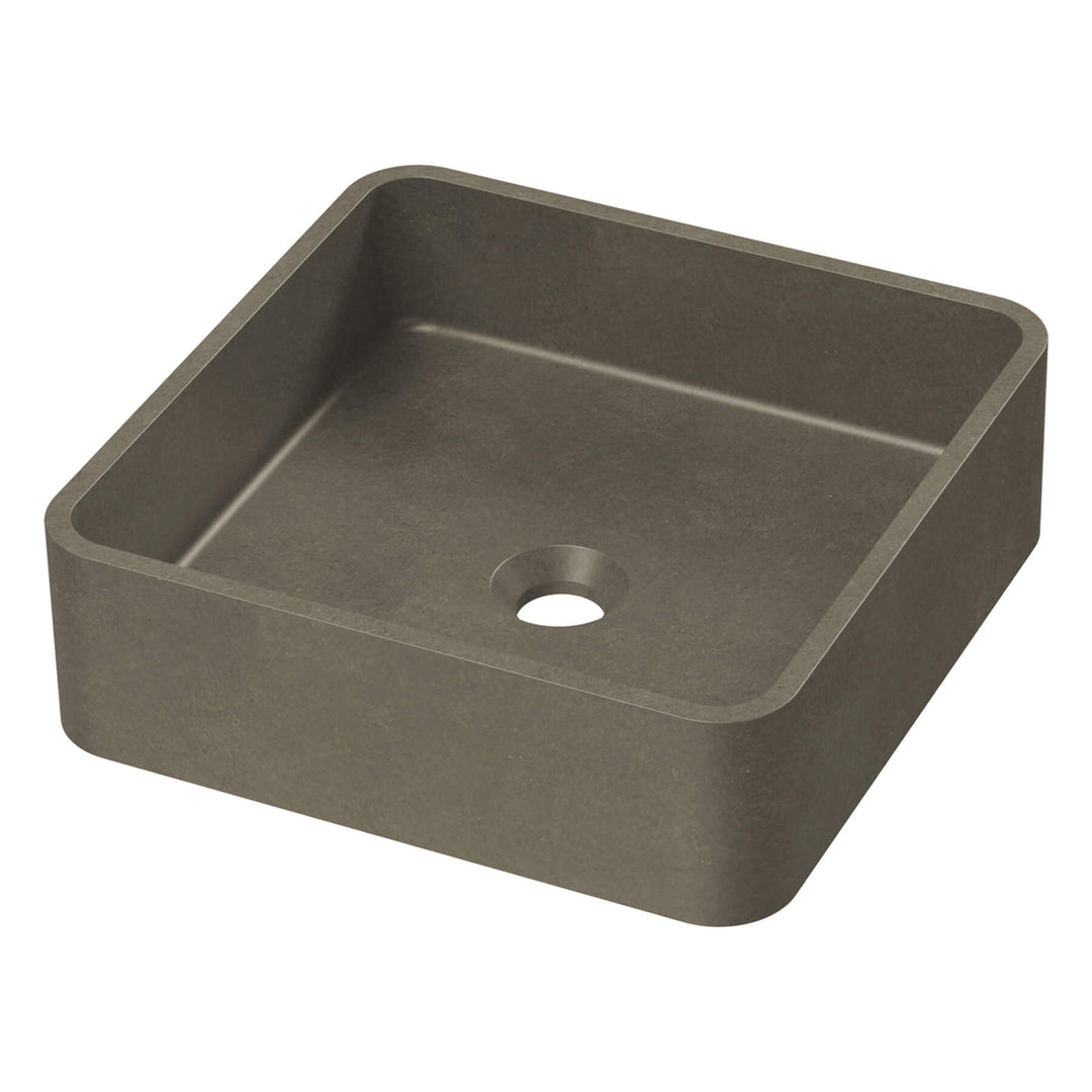 Zale Square Concrete Basin 360mm