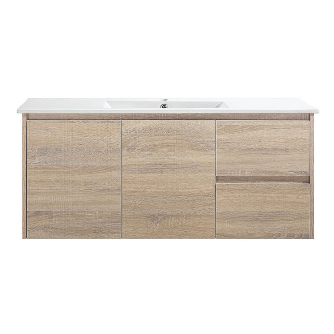 Sara Timber Colour Soft-Close Wall Hung Vanity (600-1500mm)