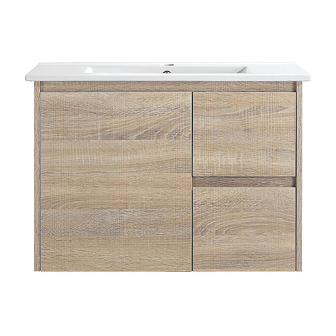 Sara Timber Colour Soft-Close Wall Hung Vanity (600-1500mm)