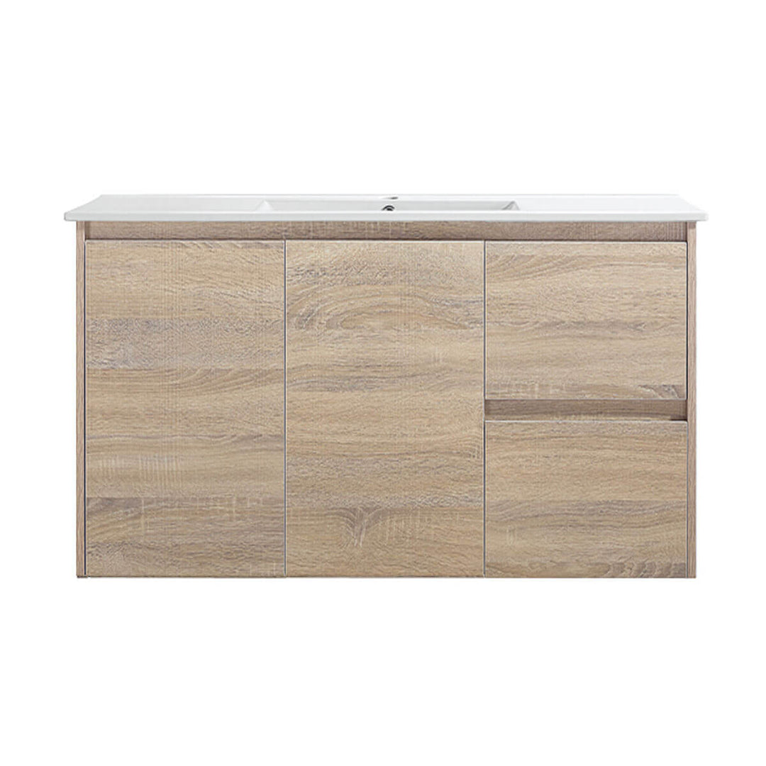 Sara Timber Colour Soft-Close Wall Hung Vanity (600-1500mm)