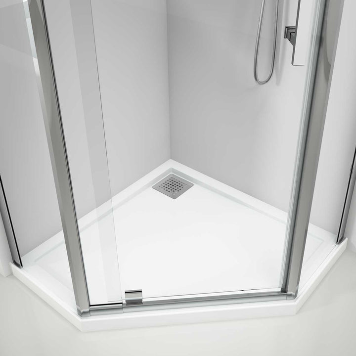 ECO Stonelite Corner Shower Base