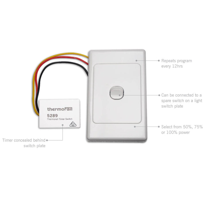 Thermorail Programmable Eco Timer