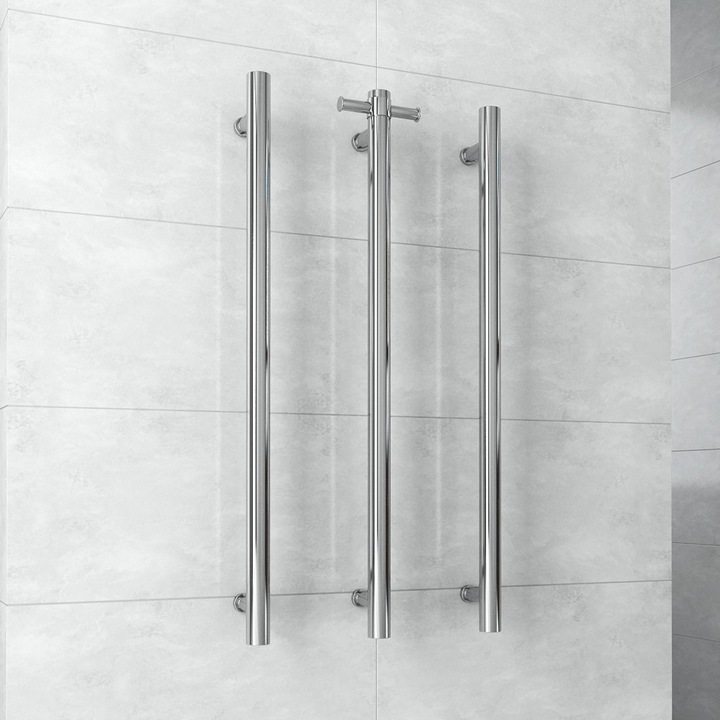 Thermorail Single Vertical 12V Heated Towel Rail 900mm