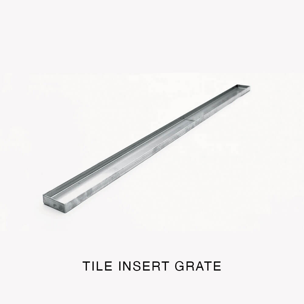 Akril Torbex Tile Over Shower Tray with Grate 1200-1500mm