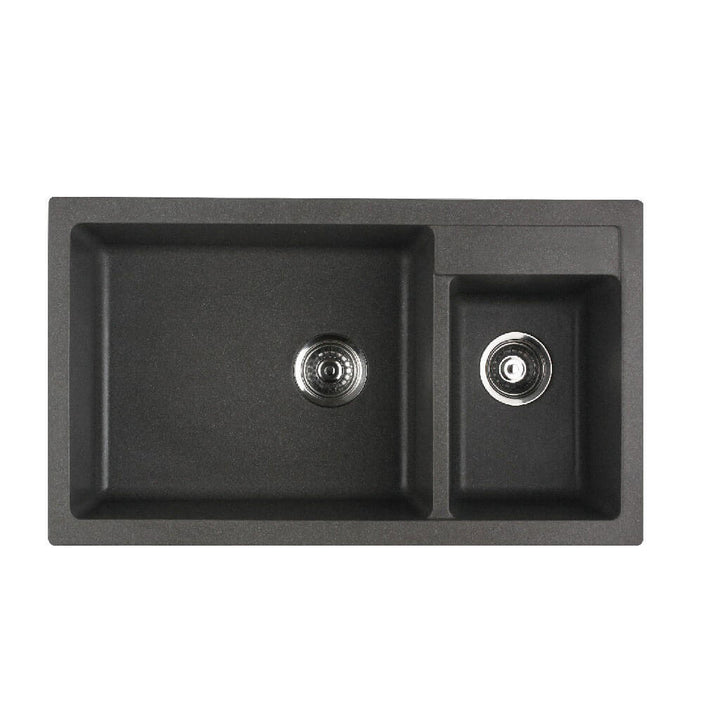 Venus Granite Double Bowl Sink 860x500x215mm